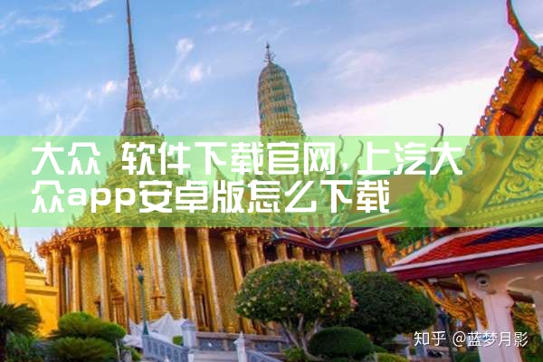 大众 软件下载官网