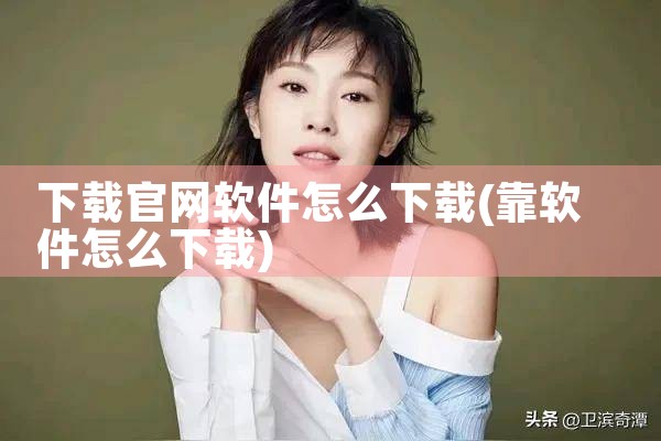 下载官网软件怎么下载