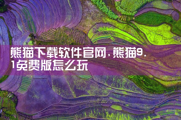 熊猫下载软件官网